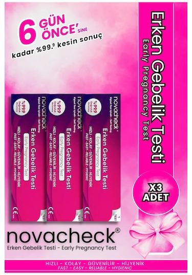 Erken Gebelik Testi 3 Adet