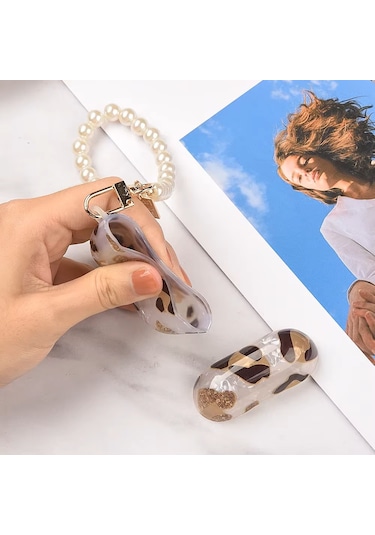 Airpods 4. Nesil 2024 Uyumlu Silikon Sevimli Figürlü Kılıf Leopar