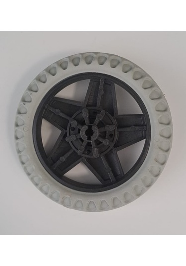 Leva Takmatik Pazar Arabası Tekeri Plastik Beyaz 1 Adet Fiyatıdır Diğer