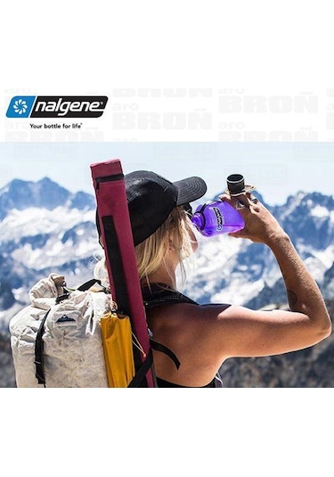 Nalgene 16 Oz Wm Tritan Suluk Matara 0,5 Litre Mor 682021-0336 Mor