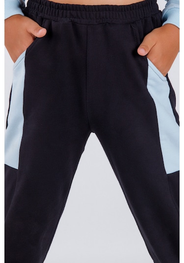 Erkek Çocuk Hero Baskılı Örme Basic Eşofman Takımı 001