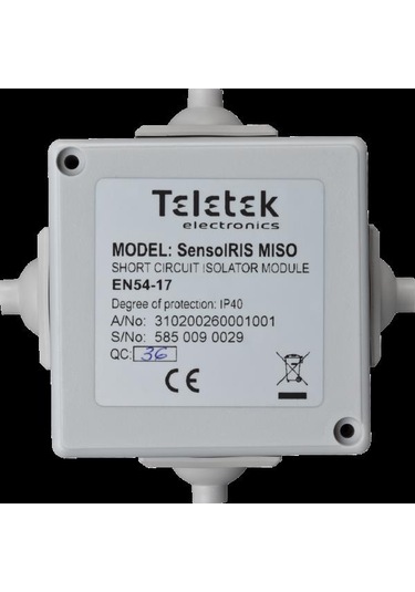 Teletek Sensoırıs Mıso Adresli Sistemler İçin İzolatör Modülü