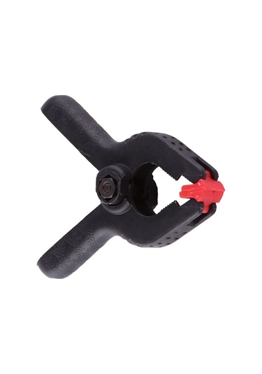 Lemestar 6 Adet Nylon Fotoğraf Stüdyosu Arka Plan Tutucu: Kauçuk Döşeme, Geniş Açılışlı, Sağlam Tutuş - Siyah Kırmızı