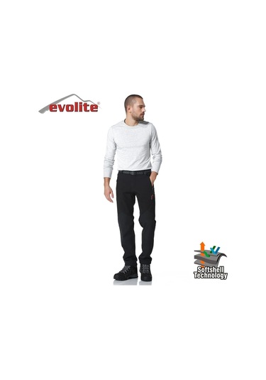 Evolite Bay Blackhole Softshell Pantolon 4xl Siyah