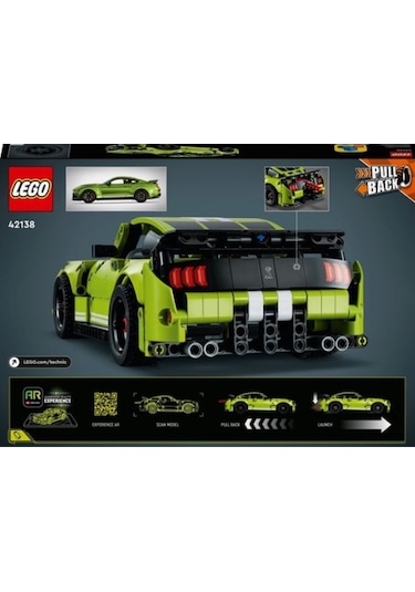 LEGO® Technic 42138 Ford Mustang Shelby GT500 544 Parça