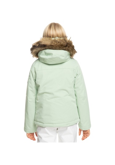 Roxy Roxy Kız Çocuk Snowboard Ceketi Meade Girl Jk Yeşil 30086 Mint