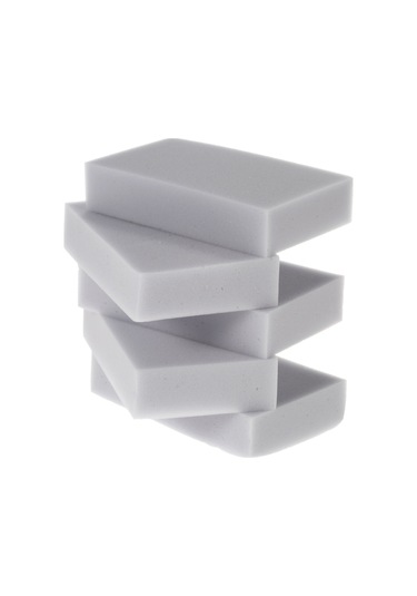 Ranyeek 10 Adet Gri Melamin Köpük Temizlik Sporu 10x6x2cm - Yüksek Emici, Yağ Ve Lekelerden Etkili Temizleme, Çok Amaçlı Kullanım