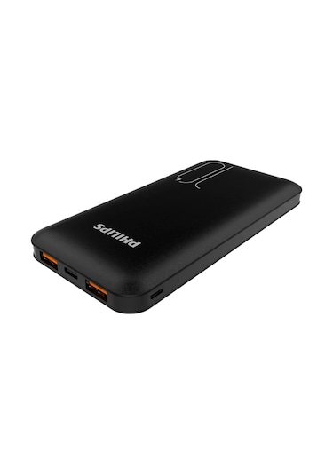 Philips Dlp6812cb 10.000mah Qc 3.0 Type-c Ve 2x Usb-a Power Bank