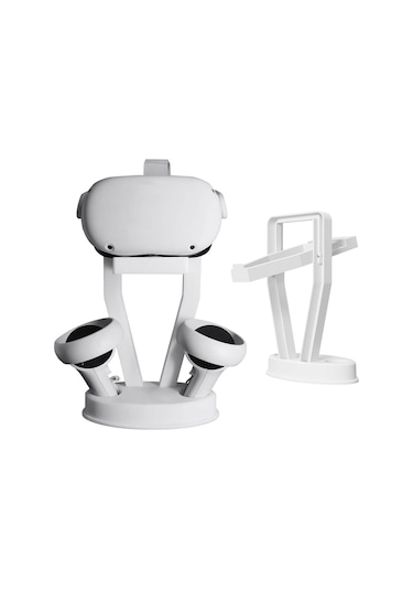 JYS JYS-OC002 Oculus Quest 2 VR Kulaklık Denetleyici Tutucu Beyaz