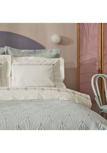 Karaca Home Diamond Çift Kişilik Düet Set Mavi