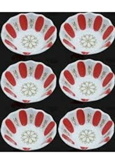 Melamin Çay Tabağı 6 Adet 1 Takım-Mavi