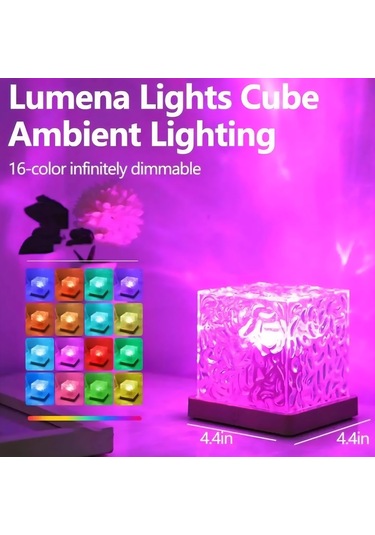 Kuzey Işıkları Lambası, Led Okyanus Dalgası Projektör Işığı