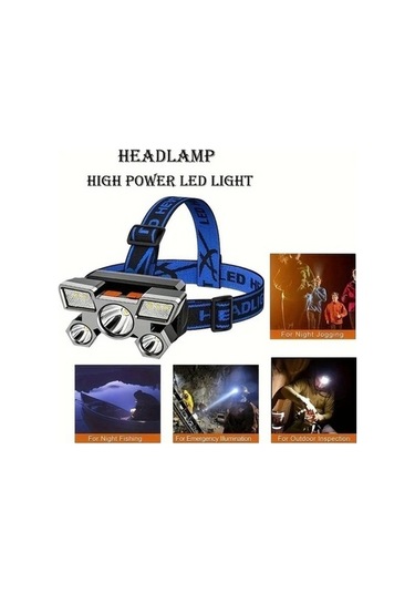 Ulzyvf Createtech Usb Taşınabilir Şarj Pil Mavi Kızak Kamp Feneri, Balıkçılık Açık Uw Mavi Mavi