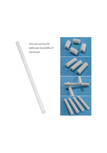 Padalink Nemlendirici Pamuk Filtre Çubuğu 175x10mm - Yüksek Su Absorpsiyonu, Sağlıklı Nem Sağlama - 6 Adet Paket