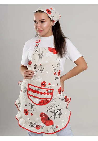 Kuhna V Gorosek Mutfak Önlüğü Keten 243417739 Aromatik