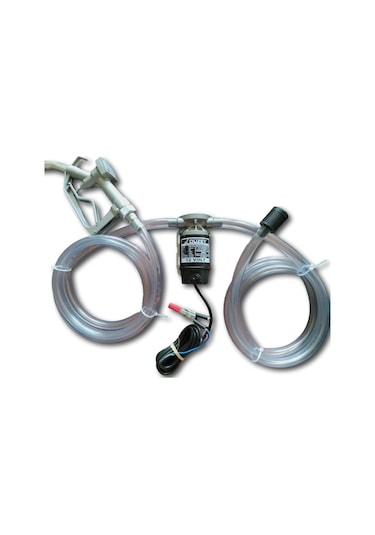 12 Volt 3/4''sıvı Aktarma Pompası+tabanca+5 M Hortum Seti