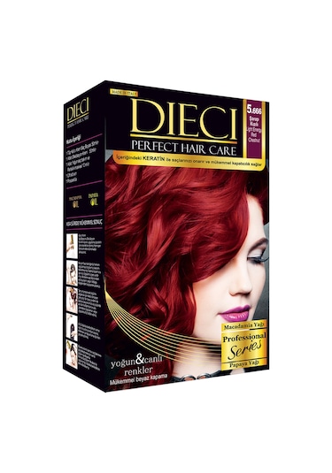 Dieci Perfect Kit Boya 5-666 Şarap Kızılı