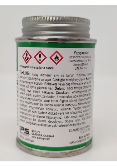 Pvc Yapıştırıcısı Weld-on 125 Gr