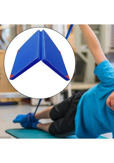 Suntek Katlanır Egzersiz Minderi Kardiyo Eğitim Çocuklar 100cmx50cmx5cm Mavi