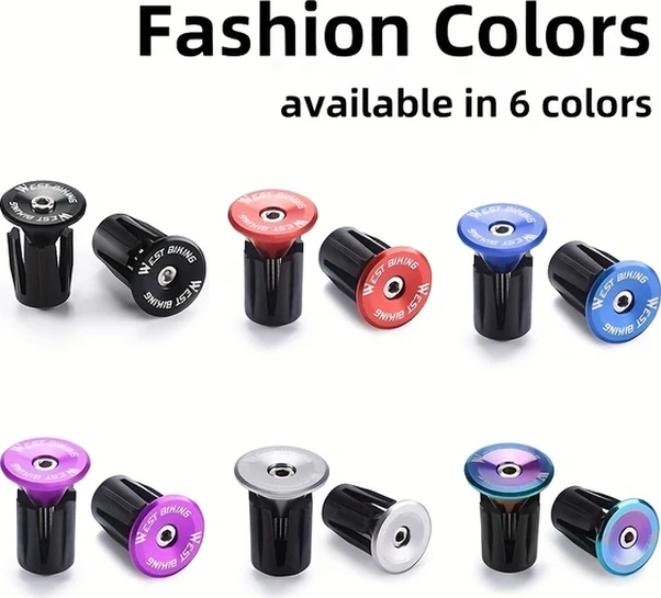 Willowhaven West Bıkıng Bisiklet Gidon Ucu Tıpa - Siyah Takım Aletsiz Montaj