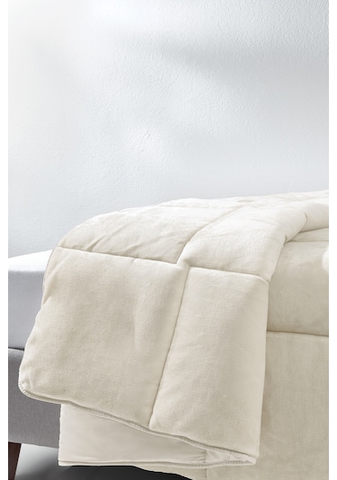 Yataş Bedding Macaron Tek Kişilik Wellsoft Yorgan - Krem