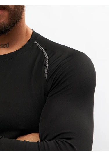 Trenirovocnaa Forma Spor Rashguard 265174673 Siyah