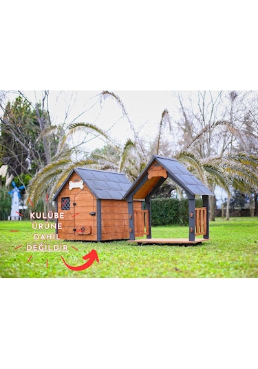Mandu L Kulübe Ekstra Gölgelik Çatı ve Tabanı