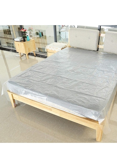 Sones 2 X 10m Şeffaf Bitki Donma Önleyici Film Su Geçirmez Kapak Pencere Sızdırmazlık Filmi Sera Pe Filmi