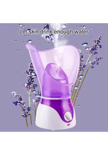Sones Derinlemesine Temizlik Yüz Temizleyici Güzellik Yüz Buharlama Cihazı Yüz Buhar Makinesi: Yüz Termal Spreyi Cilt Bakım Aracı Otomatik Alkol Spreyi Ab Fişi Pembe