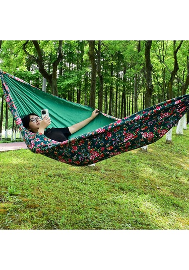 Suntek Taşıma Çantalı Kamp Hamak Dış Arka Bahçe Yeşil