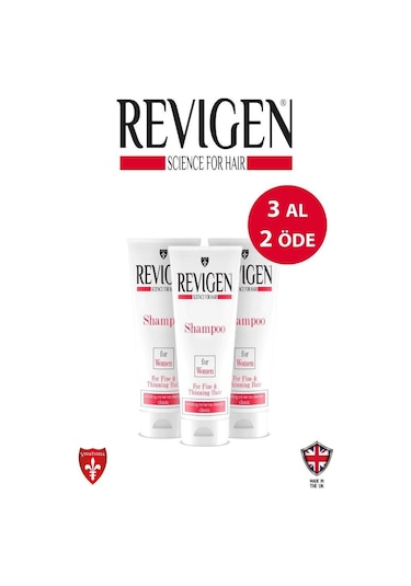 Revigen For Women Classic Şampuan 3 x 300 ML
