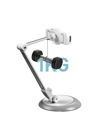 Zore Jhd-165 Masa Telefon - Tablet Tutucu-beyaz