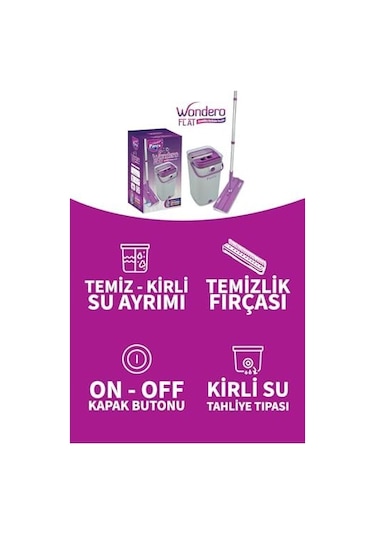 Wondero Flat Temizlik Seti 1000'li Set