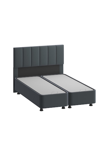 Yatak Başlığı, Kamelya Yatak Başlığı Antrasit 150x100 Cm