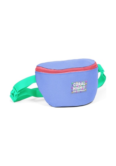 Coral High Derin Mavi Baskılı Erkek Çocuk Bel Çantası Çok Renkli