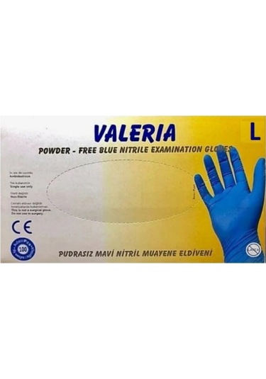 Valeria Mavi Nitril Eldiven