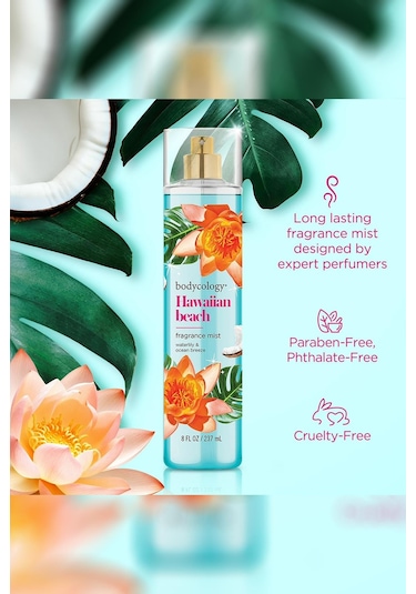 Bodycology Hawaiian Beach Vücut Spreyi 237ml
