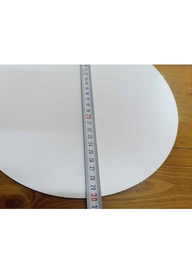 30 Cm Yuvarlak Pasta Altlığı Ve Çok Amaçlı Dekoratif Mdf Panel