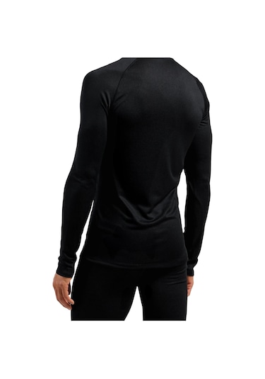 Odlo Odlo Active F-dry Light Bl Top Crew Neck L/s Erkek Siyah Içlik Üst 6000 Siyah