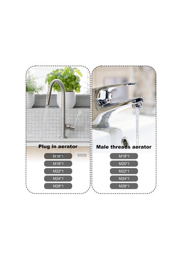 Reedark Metal Çift Taraflı Anahtar - Mutfak Ve Banyo Musluk Tamiri İçin Ev Tamirat Aracı Gümüş