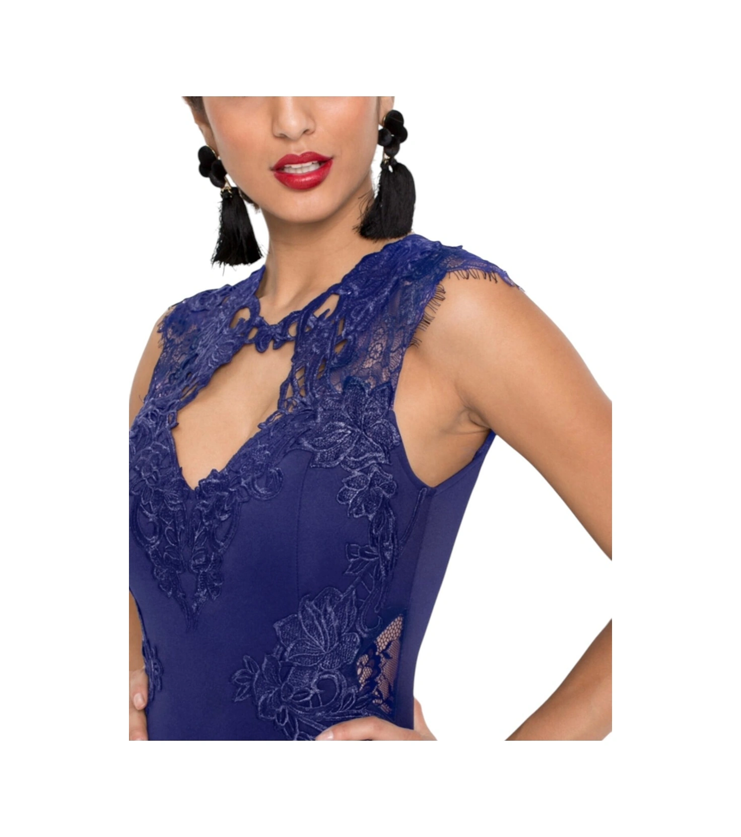 Mamayaga Kadın Pencere Güpürlü Yaka Asimetrik Etek Balık Model Ay Kol Şık Abiye Curve Büyük Beden Gece Elbise Lacivert Mamayaga Kadın Pencere Güpürlü Yaka Asimetrik Etek Balık Model Ay Kol Şık Abiye Curve Büyük Beden Gece Elbise Lacivert