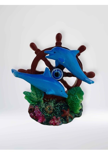 Yunus & Dümen Temalı Polyester Biblo 9cm X 9cm Kod:22