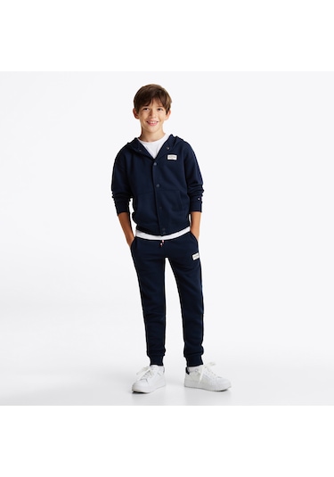 Tommy Hilfiger Monotype 1985 Label Çocuk Lacivert Eşofman Altı Kb0kb09308 Lacivert