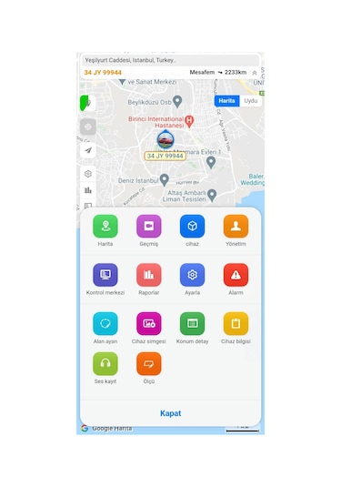 Turkcell Hatlı 140 Fonksiyonlu Araç Takip Sistemi