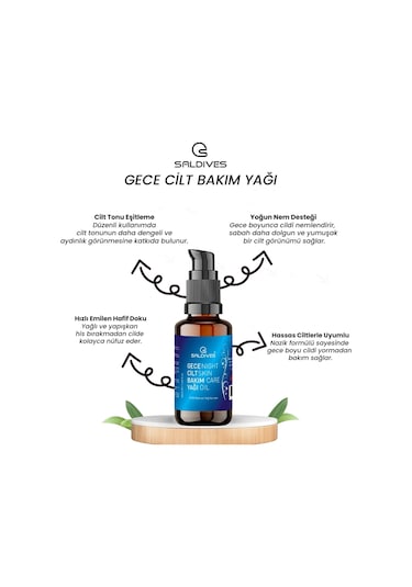 Gece Bakım Yağı 50 Ml