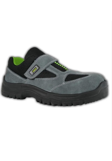 Sılver S-01 Süet Cırtlı Ayakkabı S1p No:40 Baymax Gri