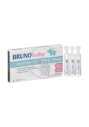 Bruno Baby Bruno Serum Fizyolojik 5 Ml 10 Flakon