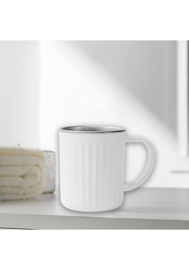 Suntek Çocuklar Için Gargara Bardağı Diş Fırçası Beyaz