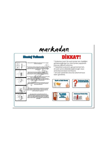 Markadan Dacia Sandero Krom Kapı Kolu 2013 Sonrası 4 Kapı  Paslanm