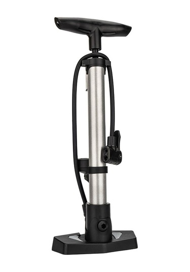 Maoyaya Ztto 160psi Alüminyum Bisiklet Pompası, Şarj Cihazı, Gümüş Renk